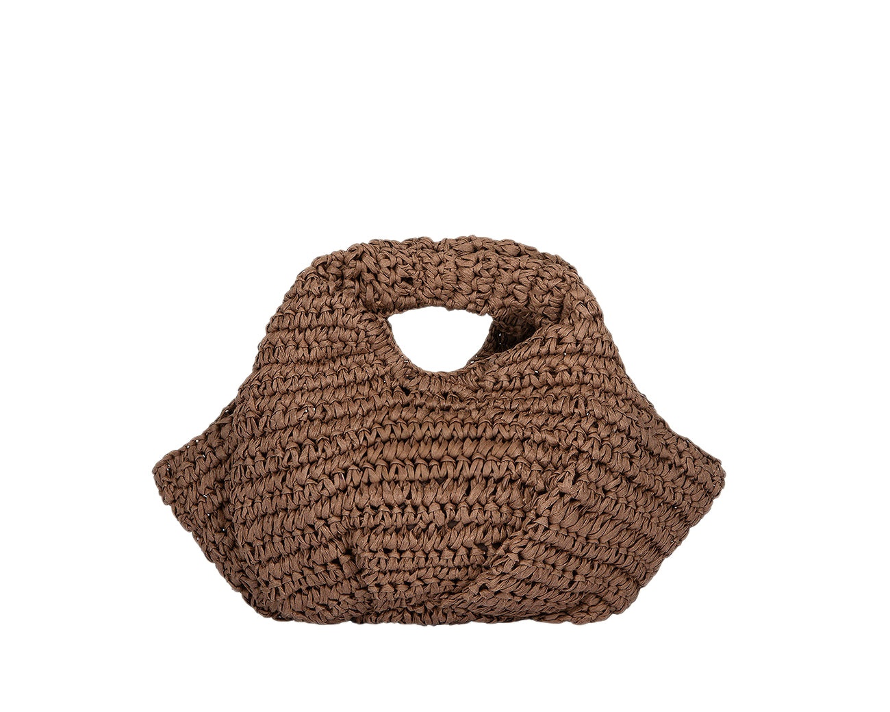 Mini Bag Me Fui SW0065BN in rafia Marrone Donna