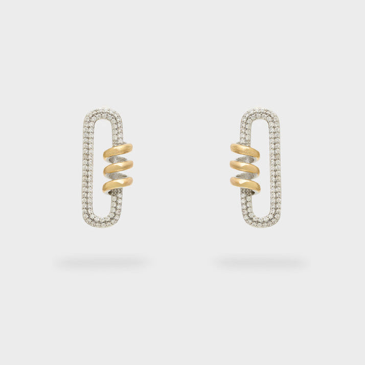 Orecchini Nalì Spilla EMOR1832 Argento/Oro Donna