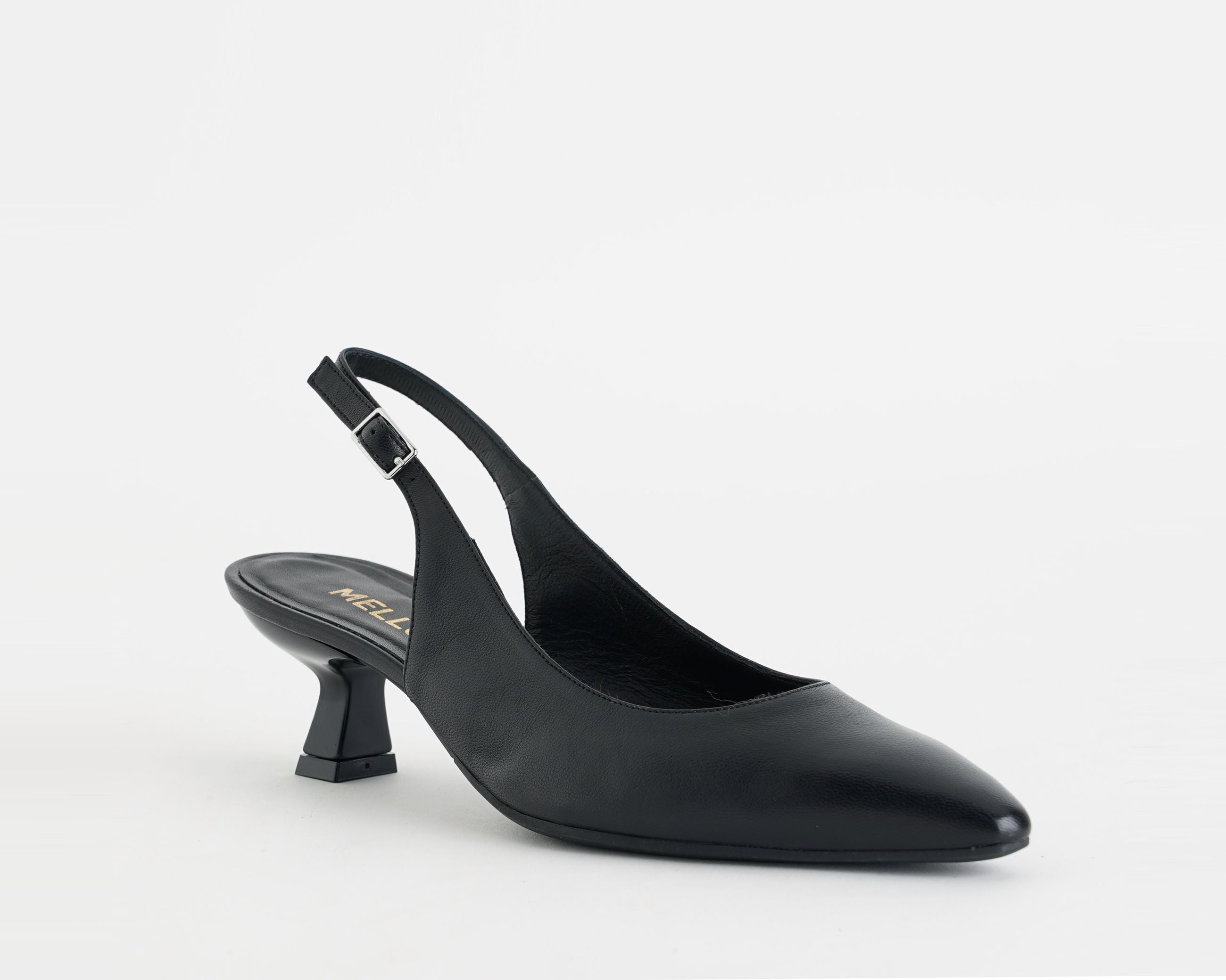 Décolleté slingback Melluso D201 Nero