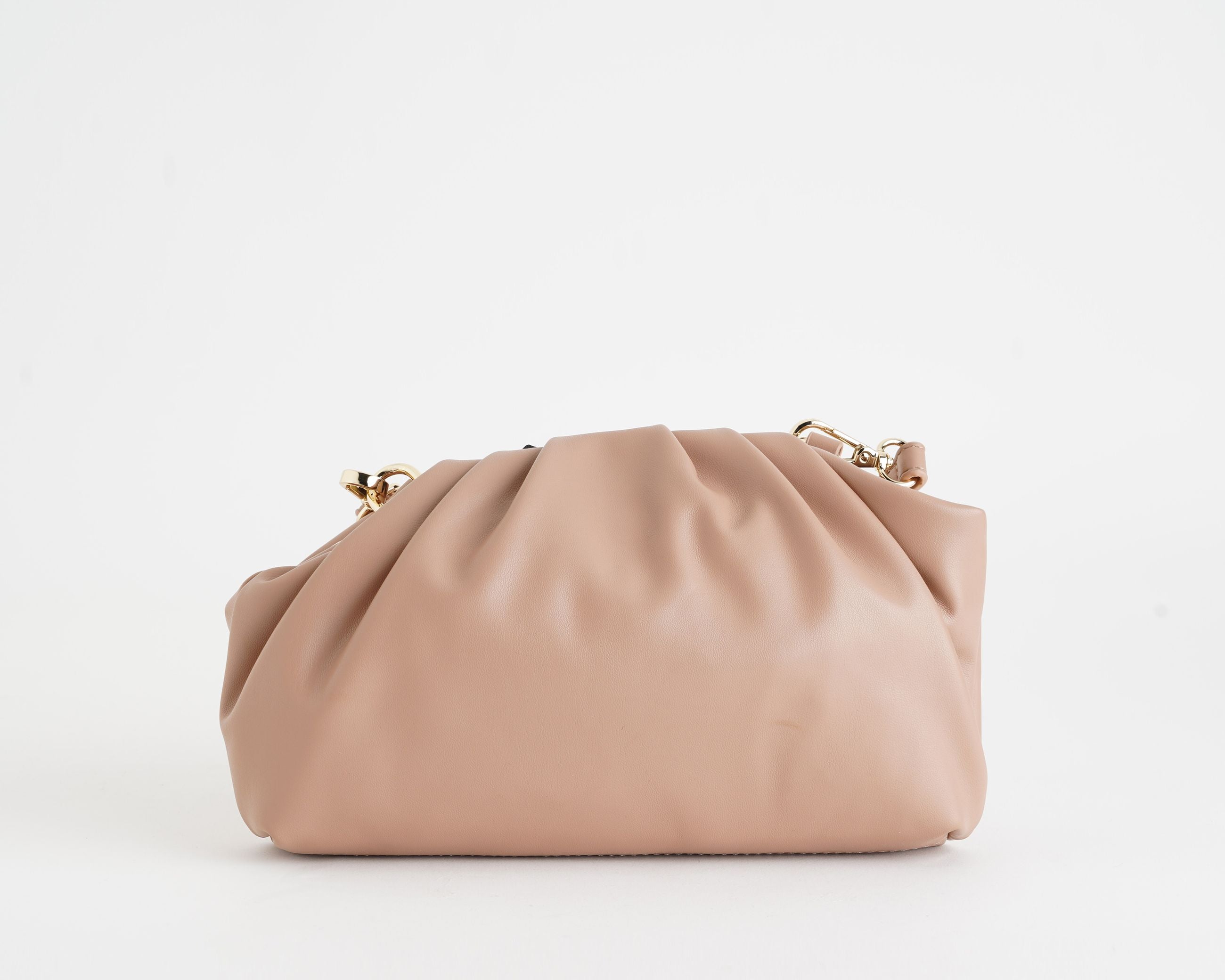 ,Borsa a spalla Marc Ellis Daphne Studs Donna Moka Mousse - Vista posteriore