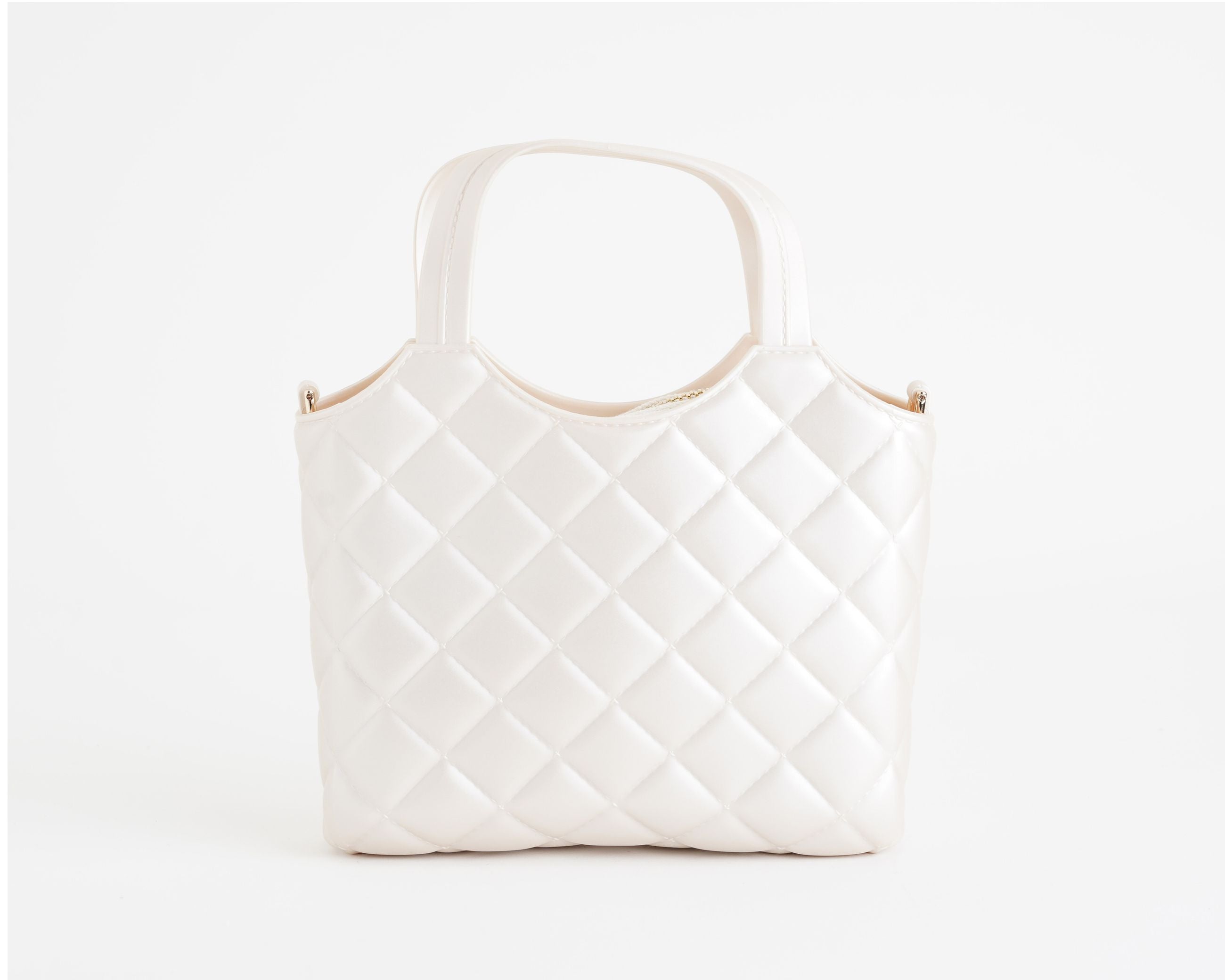 Borsa a mano Marc Ellis Flat Teen Donna Beige Light Gold - Vista posteriore