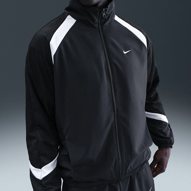 Giacca da basket in tessuto Nike HV3363-010 Black/(White) Uomo