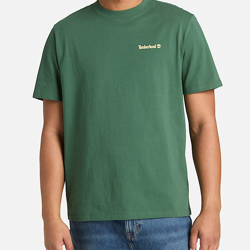 T-Shirt Timberland Magnet Back Graphic TB0A5MNVA6X1 Pineneedle Uomo