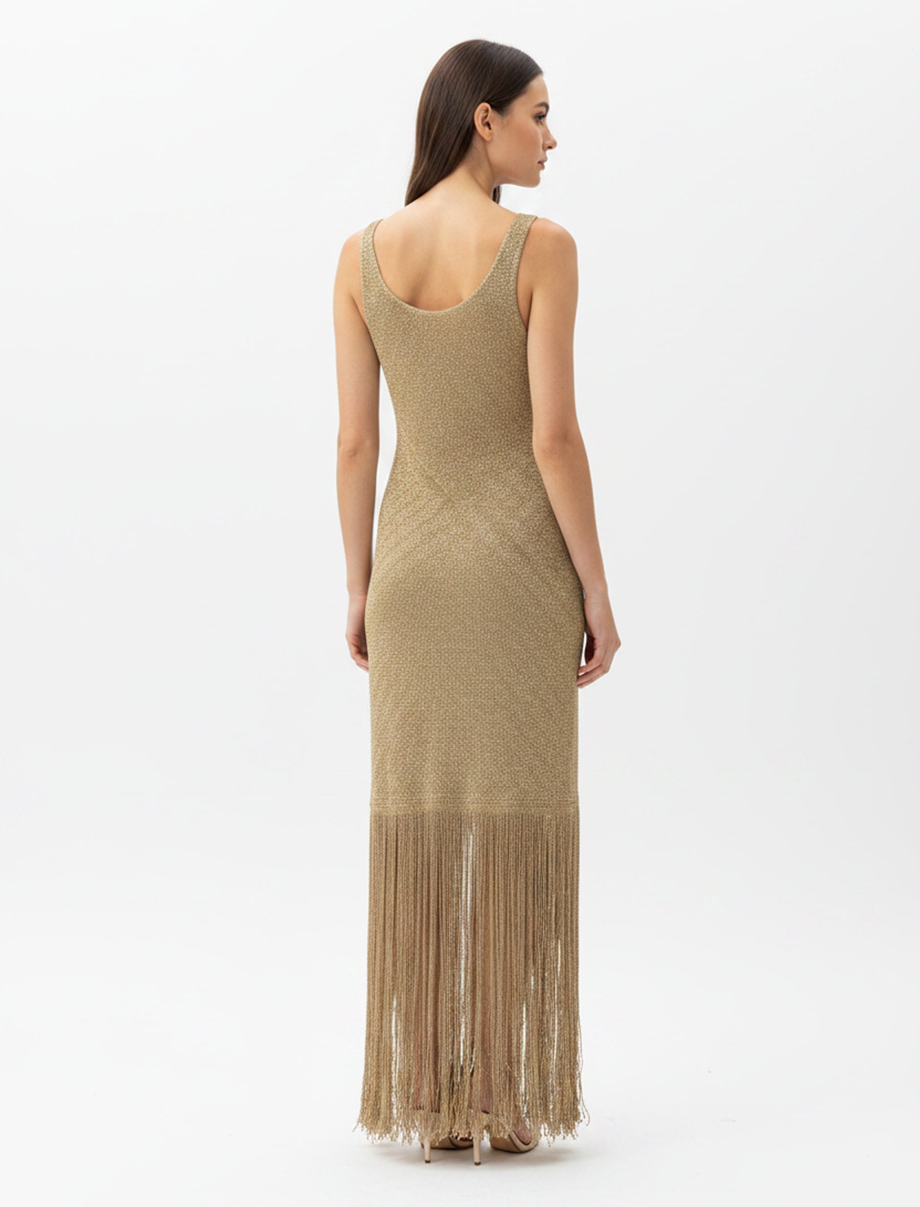 Abito in maglia Aggel SS63111K Bronze