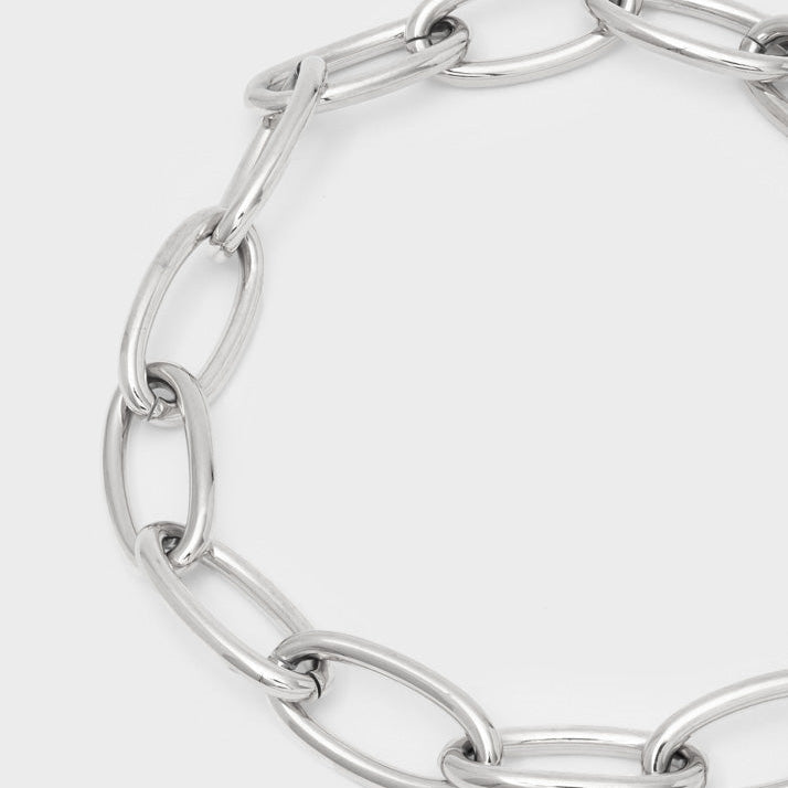 Collana inanellata Nalì Romi TLCL0003 Argento Donna