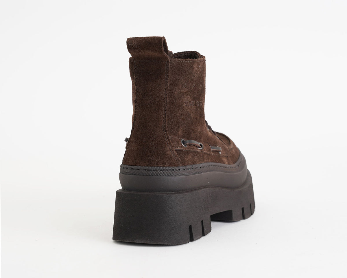 Stivali in suede Copenhagen F6CPH697/SUE Chocolate