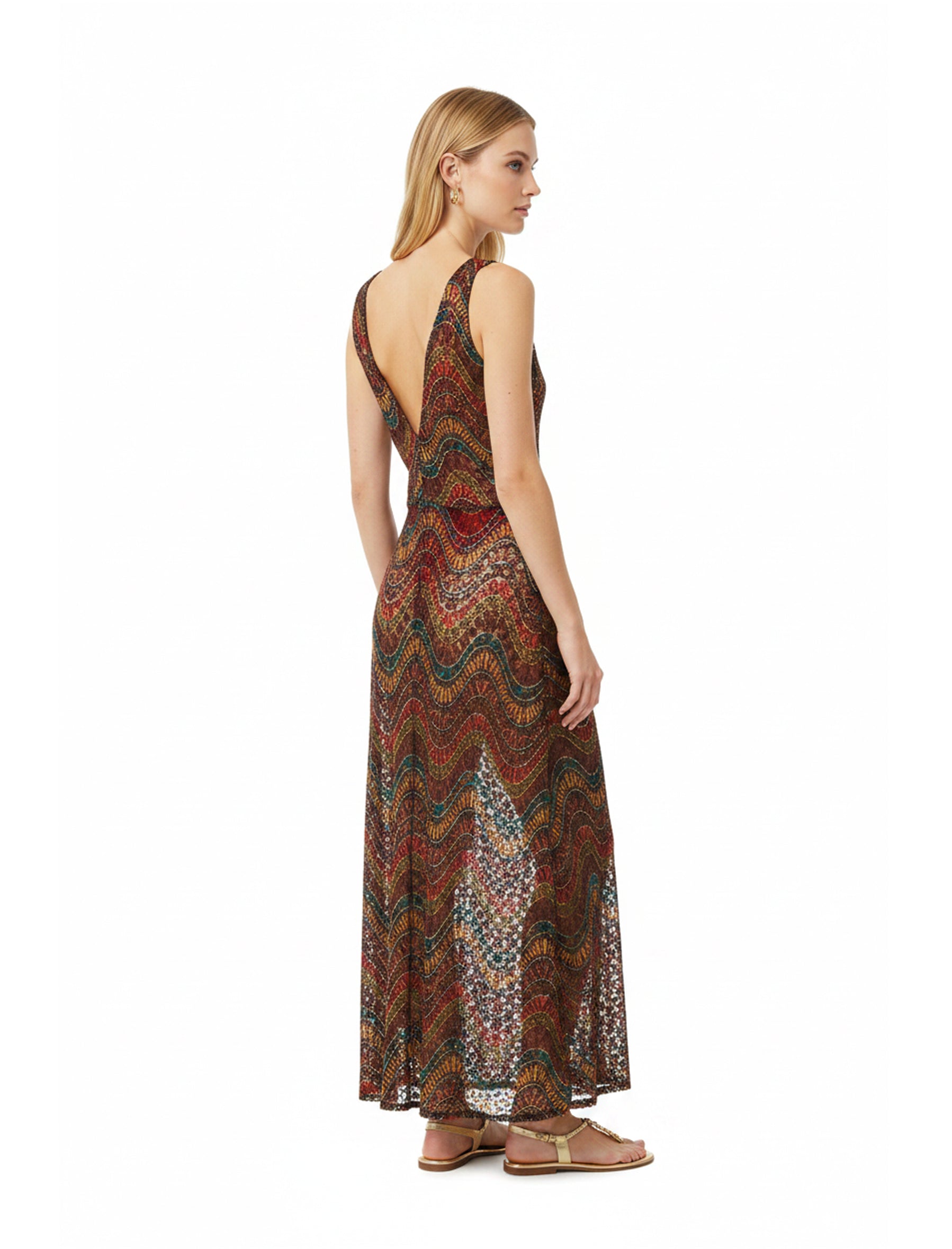Abito lungo 4Giveness 126WCUAL5623 Multicolore