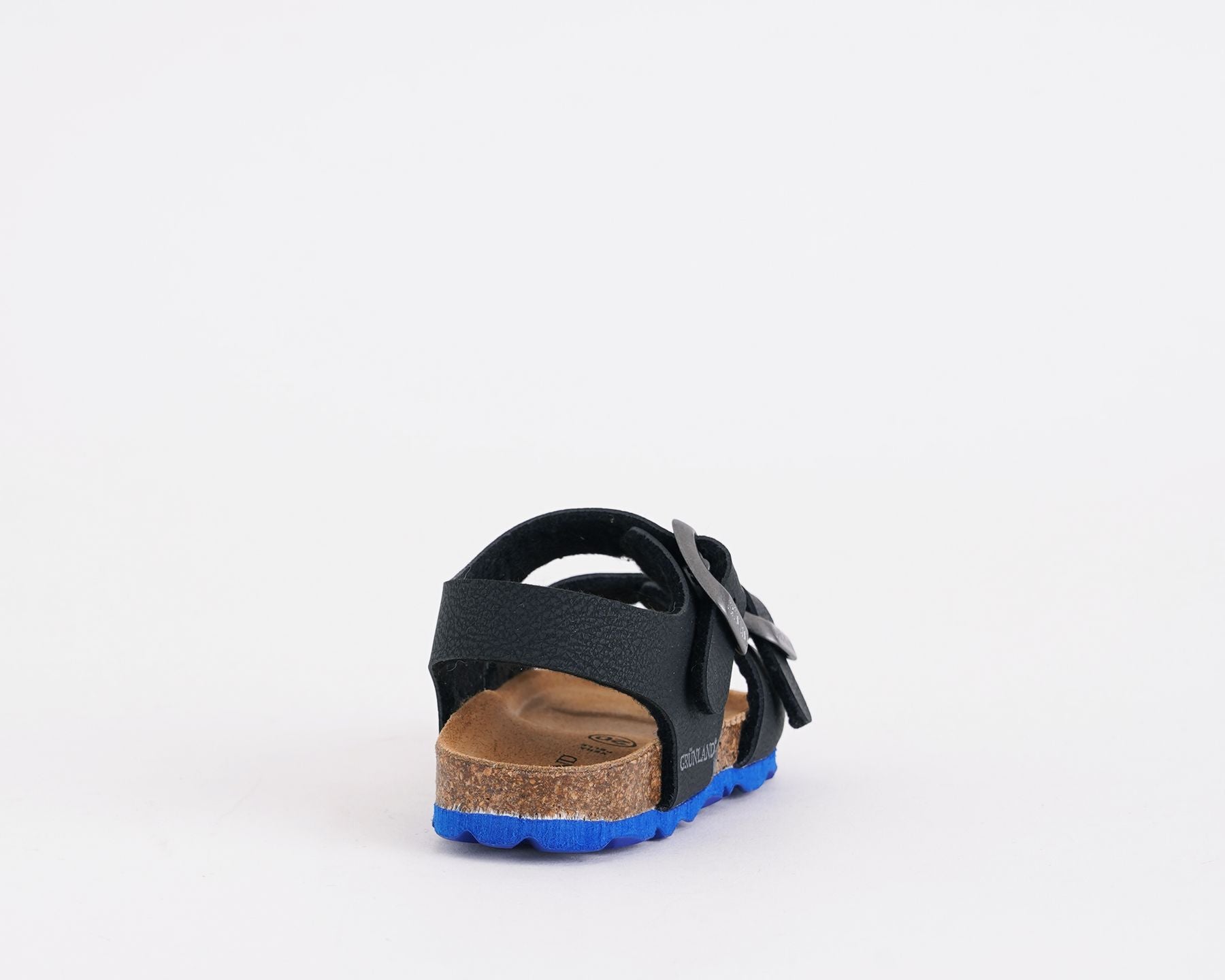 GRUNLAND SB0025 Sandalo Aria Bambino Nero Royal
