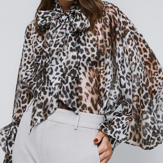 Blusa ACCESS FASHION 54-2197-268 Leopardata Donna