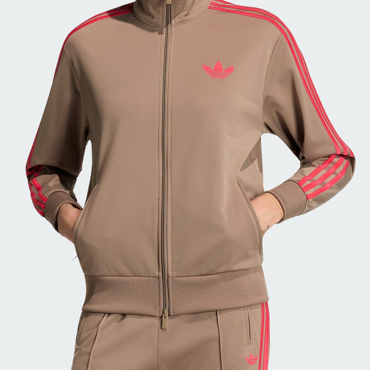 Giacca con zip Adidas Firebird KU8196 Donna
