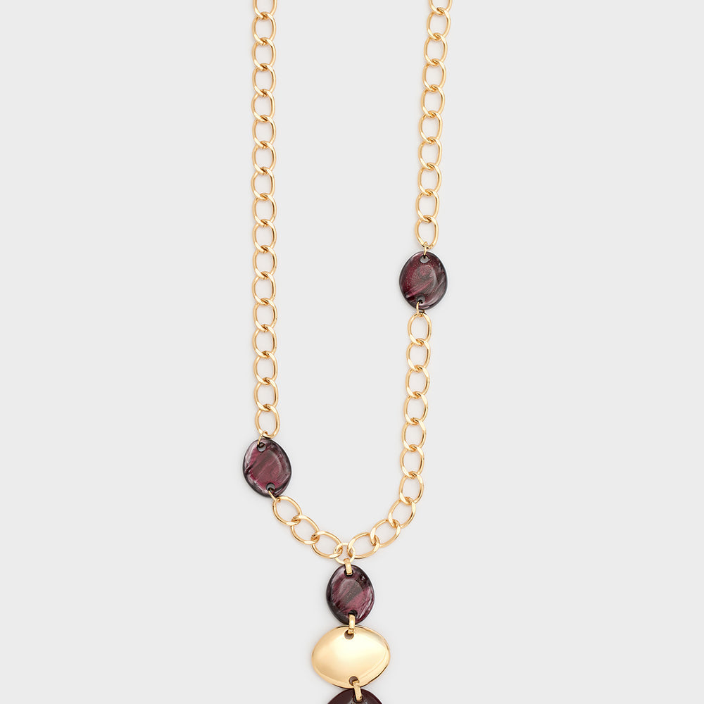 Collana NALI' GLAZE DUCL0063 Oro/Viola Donna