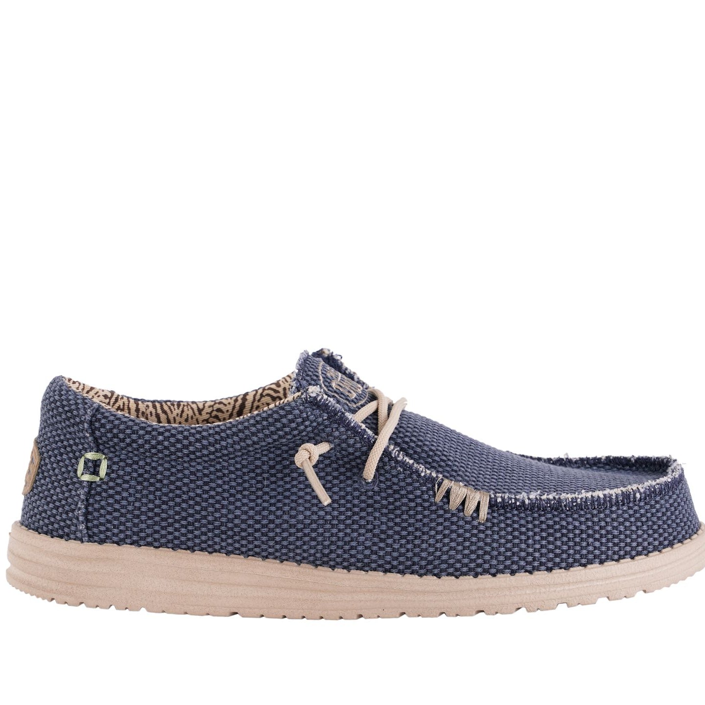 Mocassino Hey Dude Wally Braided HD.40003 Blu Night