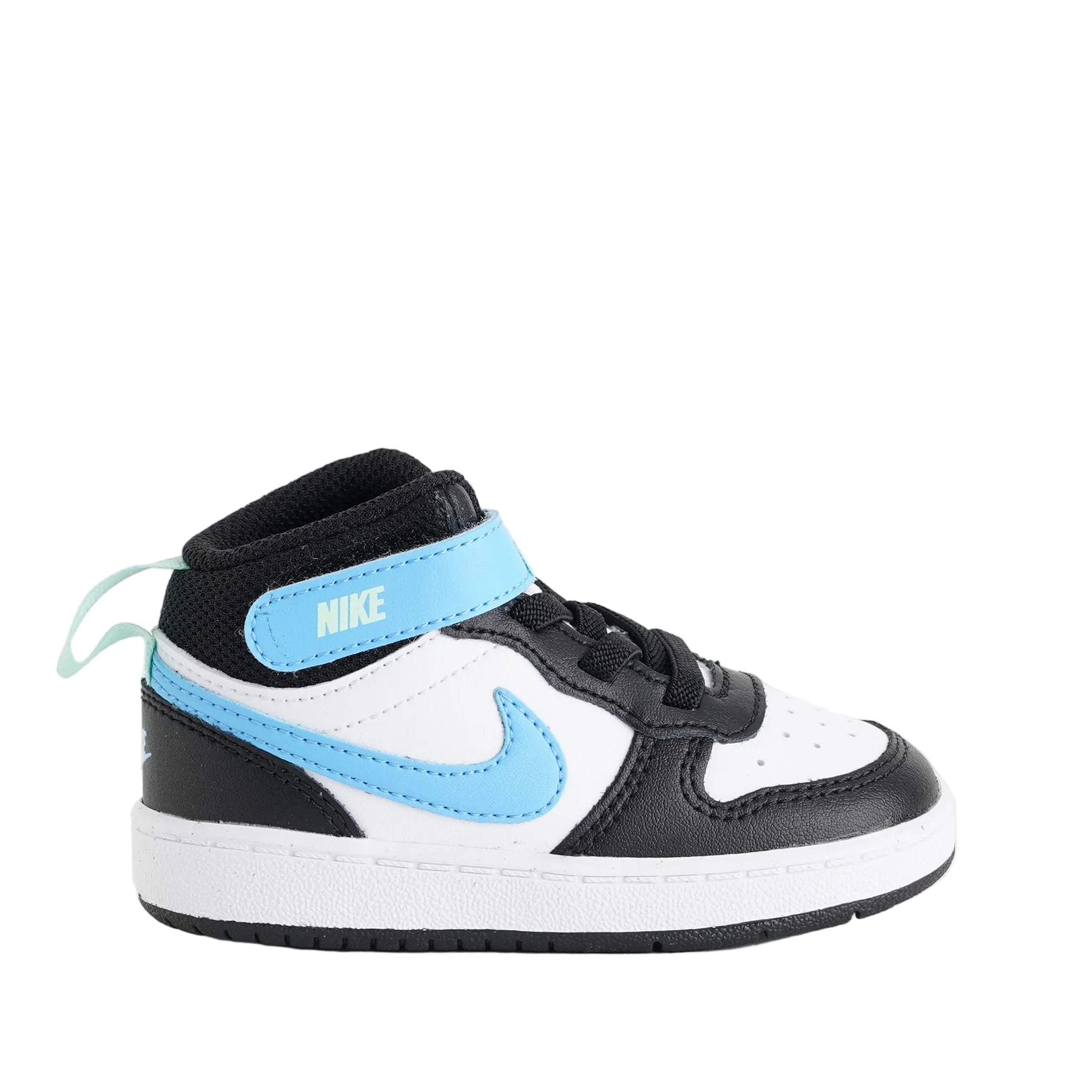Sneakers Nike Court Borough Mid 2 CD7784-136 White/Football Blue-Black-Arctic Green