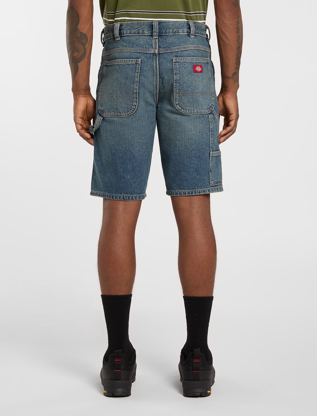 Dickies Carpenter Short 9933 11-Inch Denim DK0A88FCL231 – Shorts uomo Khaki Tinted Blue
