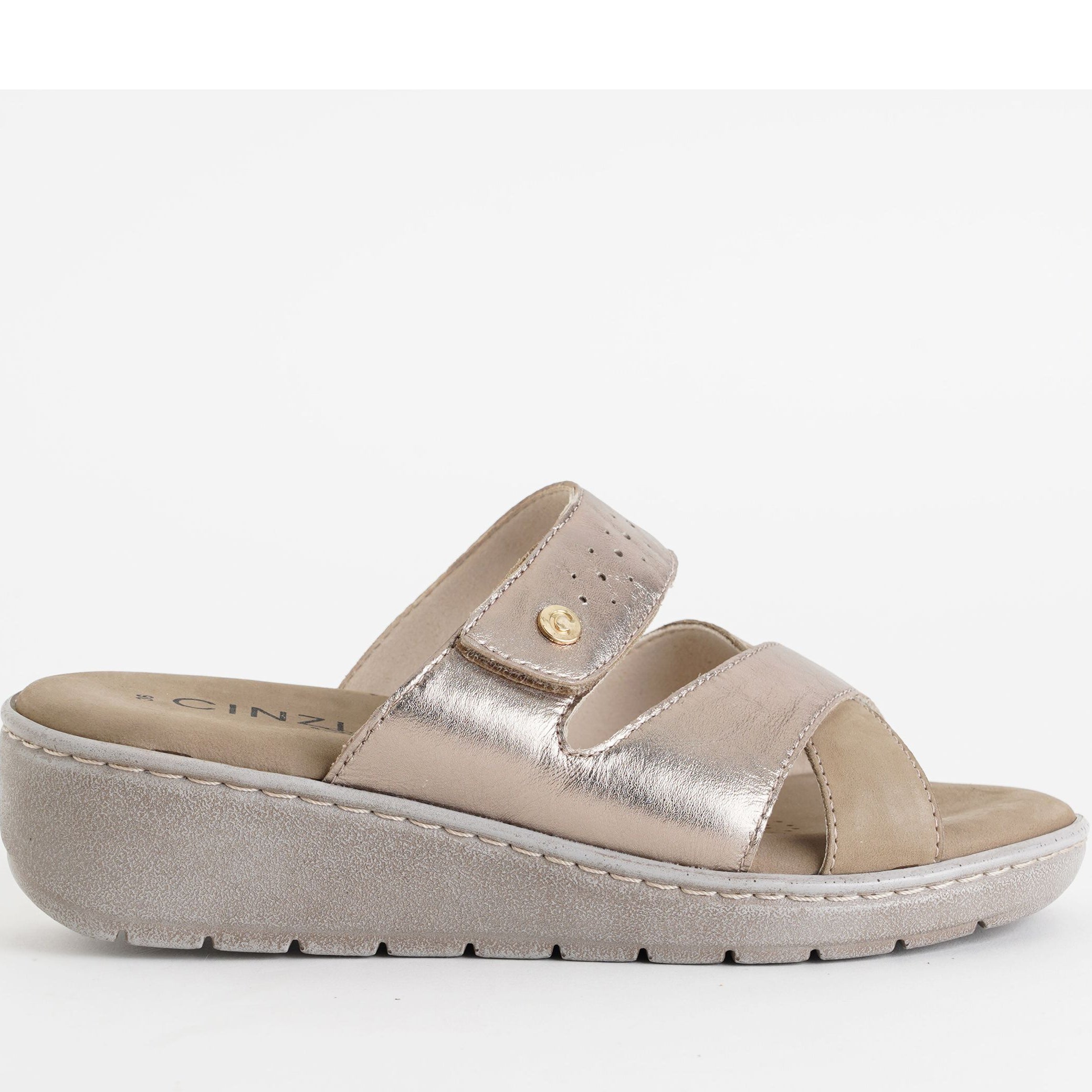 Ciabatta Cinzia Soft SV2724588 White/Silver Donna