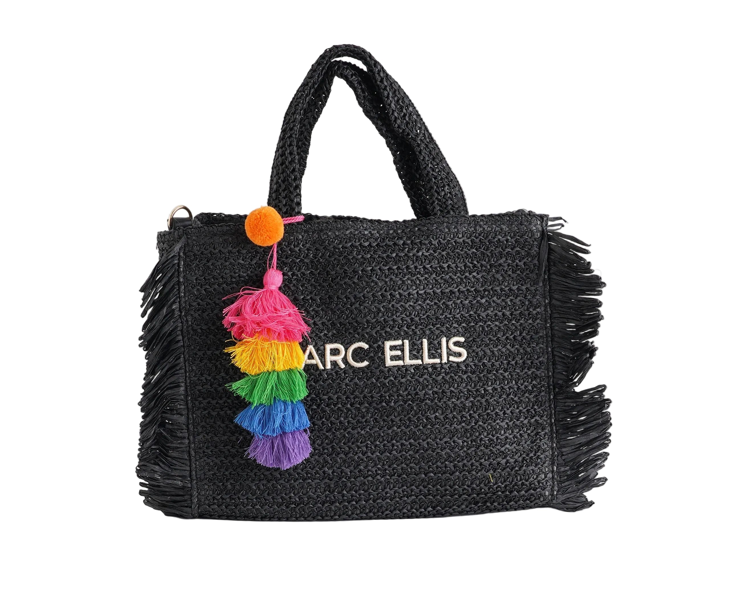 Borsa Marc Ellis Buby S.Claire M Black - Vista Frontale