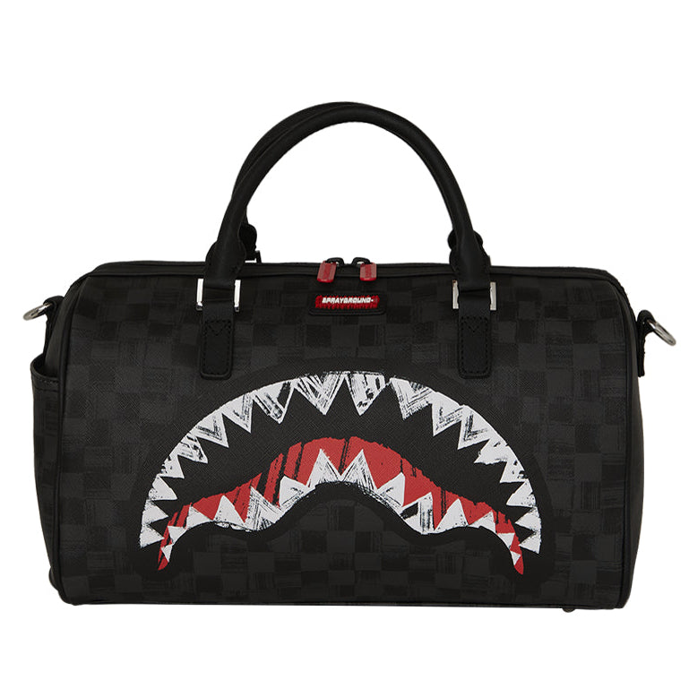 Borsa a bauletto SPRAYGROUND SCRIBBLE SHARK MINI DUFFLE 910D8347NSZ Unisex Uomo Donna