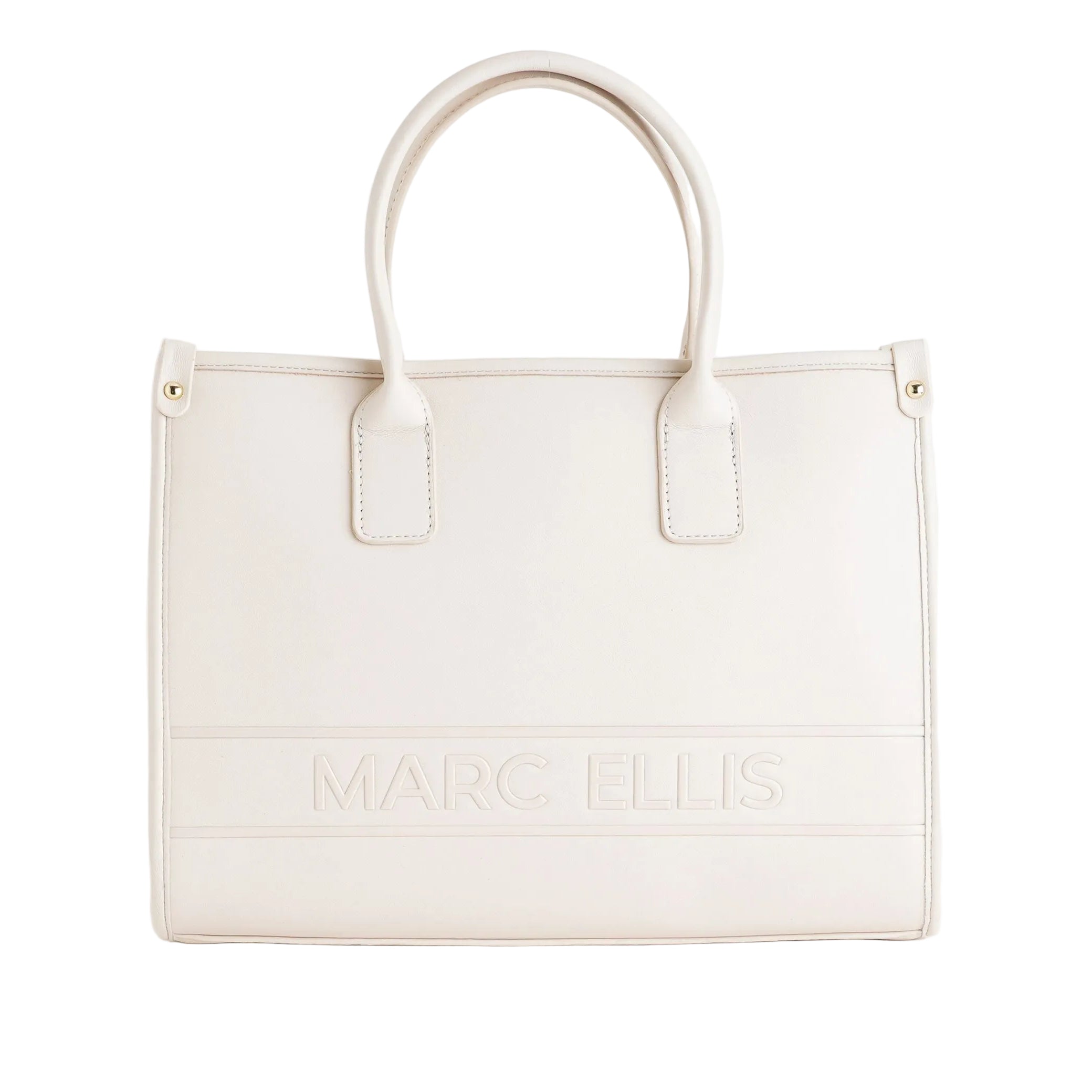 Borsa Marc Ellis Oregon Ml Beige - Visione Frontale