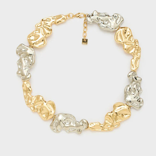 Collana girocollo Nalì EMCL1113 Argento/Oro Donna