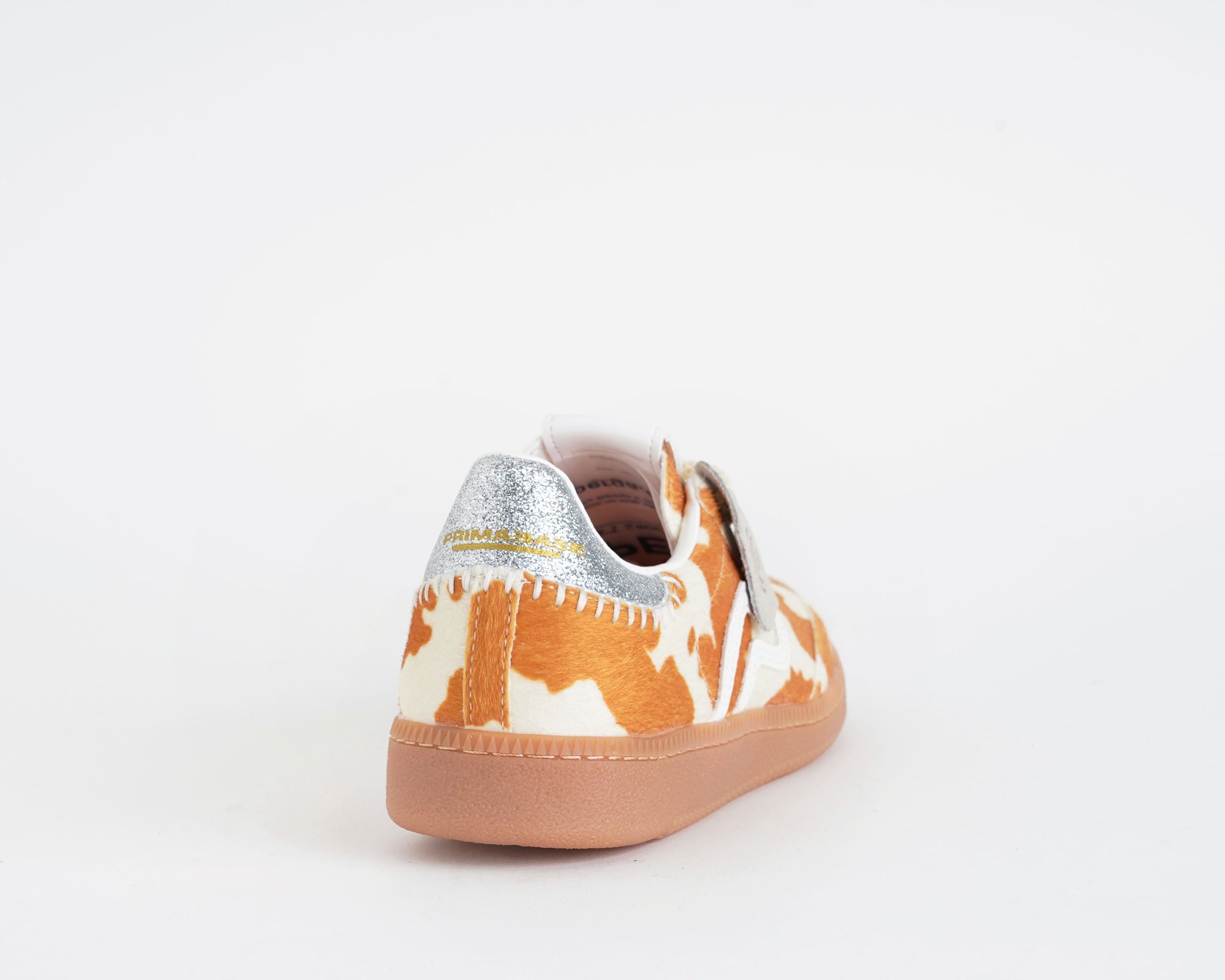 Sneakers Polo Arancio Prima Base 51563 suola ambra – vista posteriore