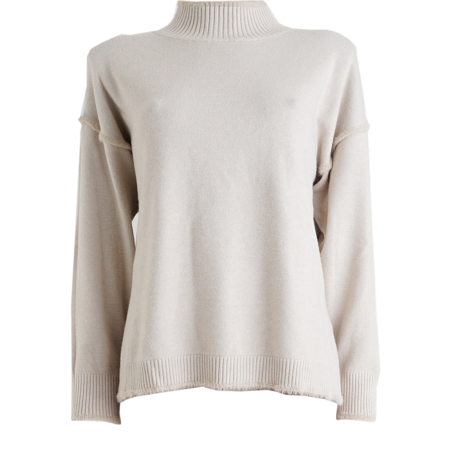 Maglia con collo BBGLAMOUR JN1222 Donna