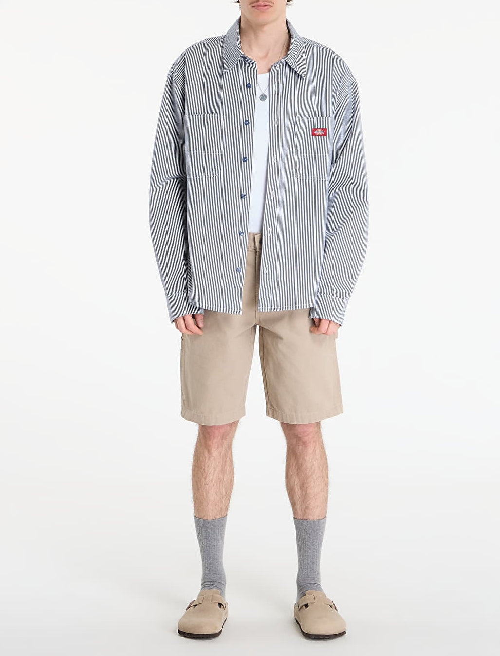 Dickies Canvas Carpenter Short Desert Sand DK0A888G0DS1 – Shorts uomo in canvas workwear