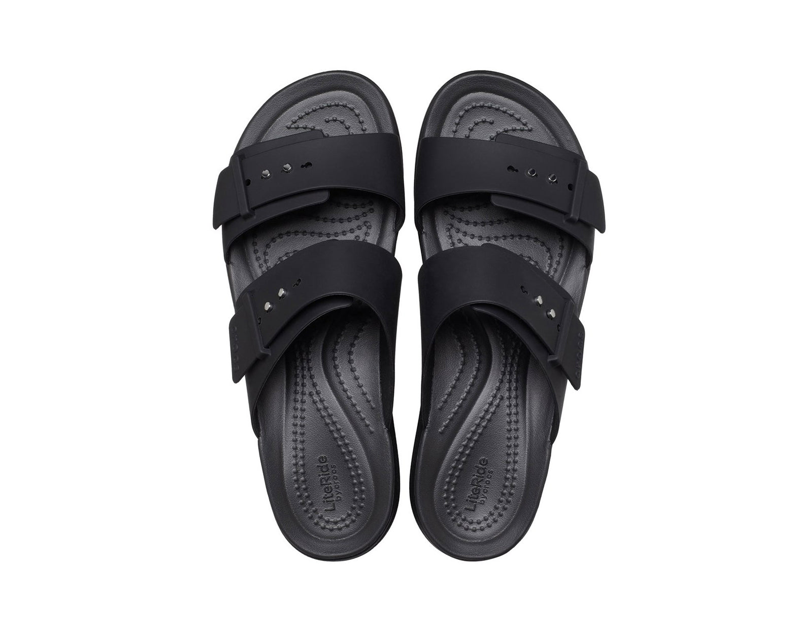 Sandalo Crocs Brooklyn Sandal Low Wedge W CR.207431 colore Nero — CROCS