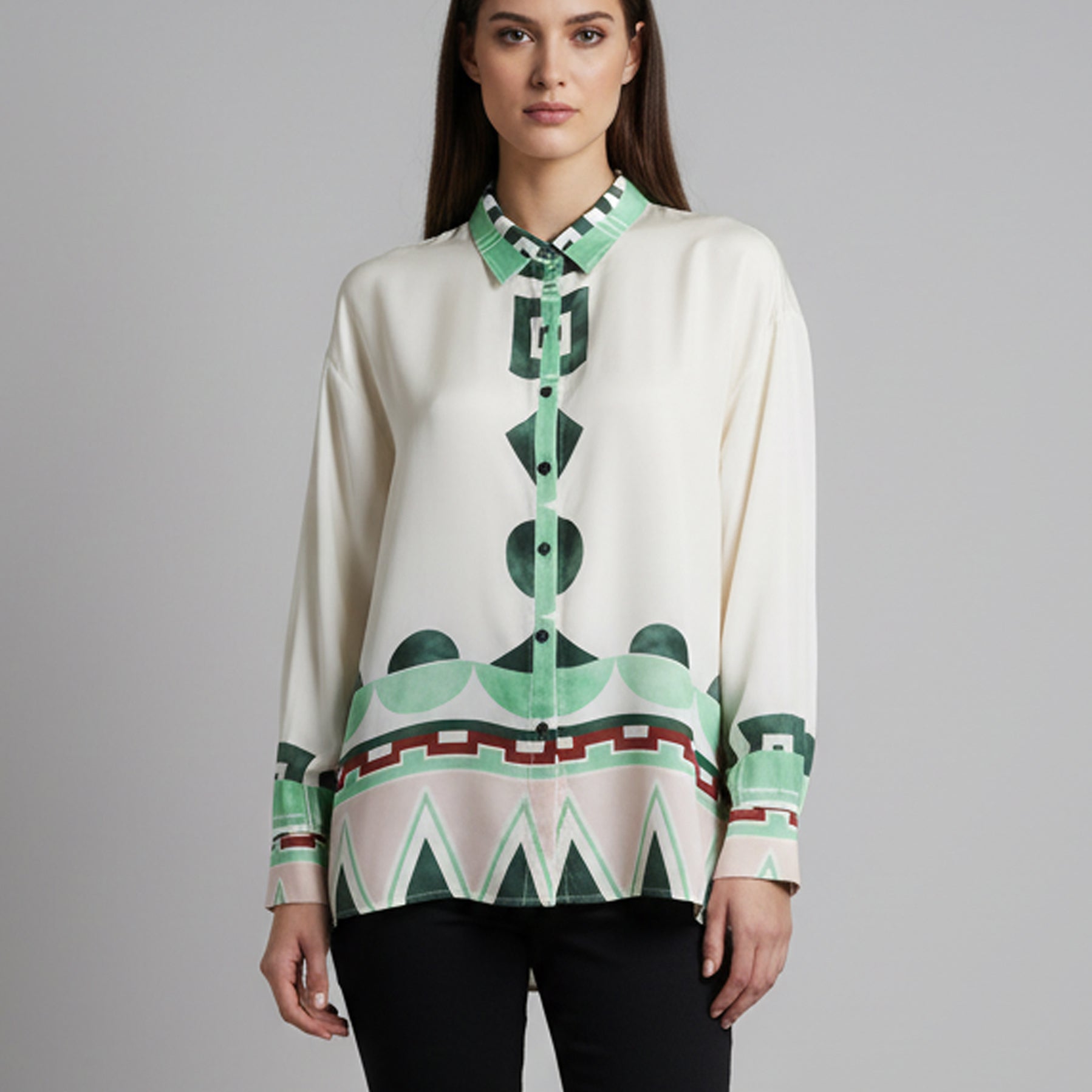Camicia Anonyme Cube A76SB043 Burro