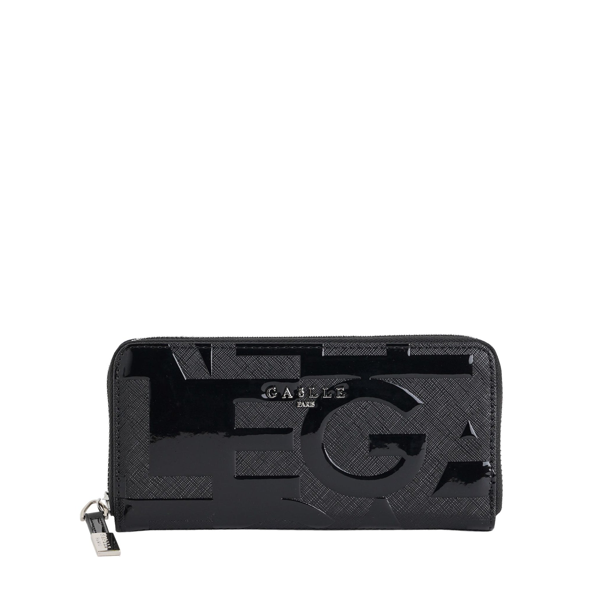 Portafoglio Zip Around Lettering In Vernice GAELLE GAACW02503 Donna