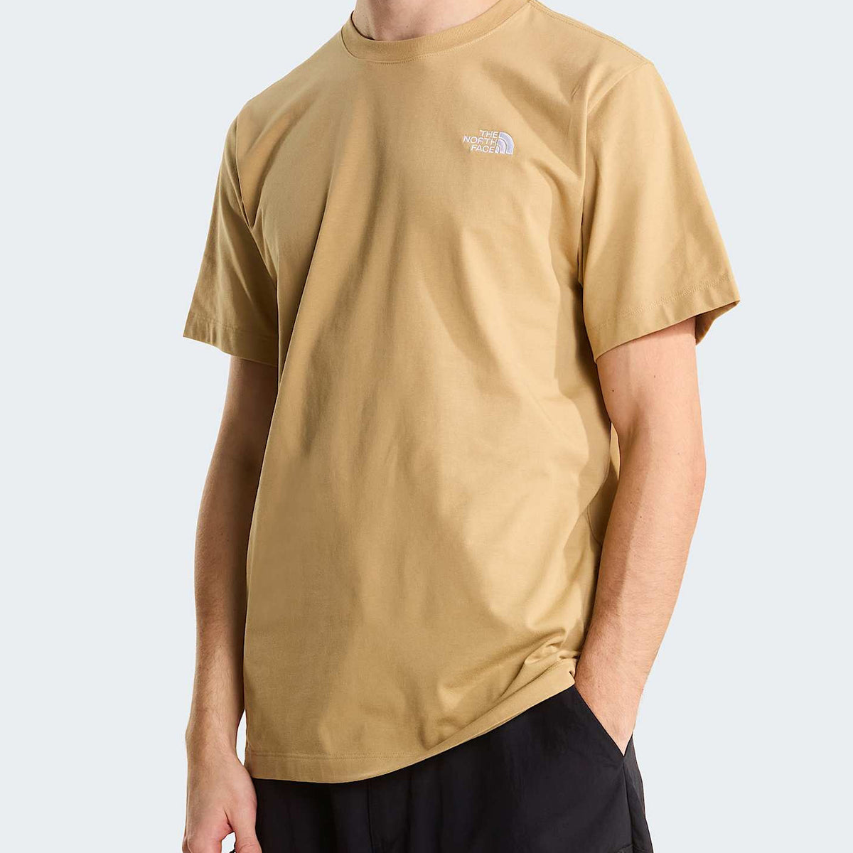 T-shirt The North Face Evolution Simple Dome Regular NF0A8CZ2LK51 Khaki Stone Uomo