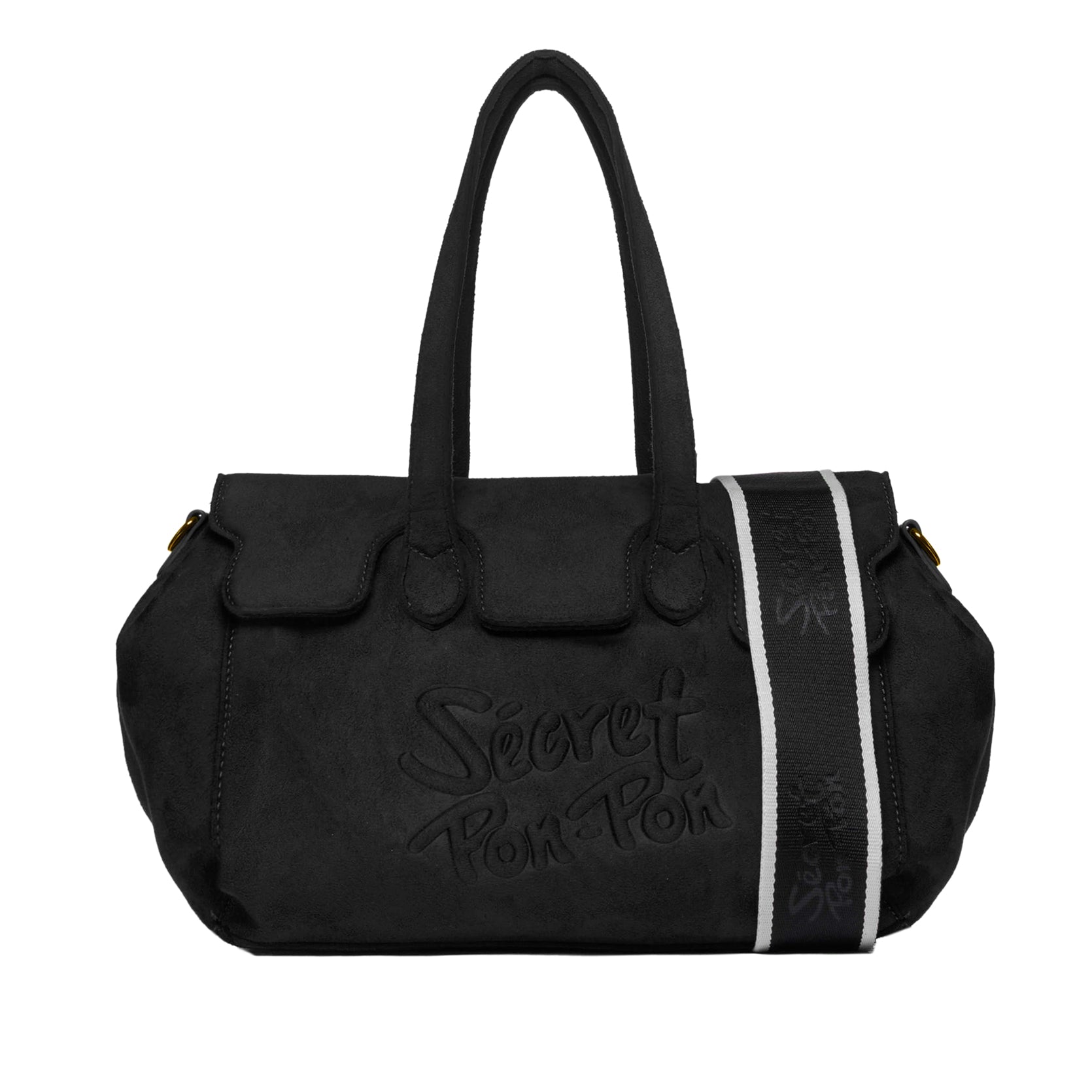 Borsa a spalla SECRET PON PON MONICA SUEDE TOTE M Donna
