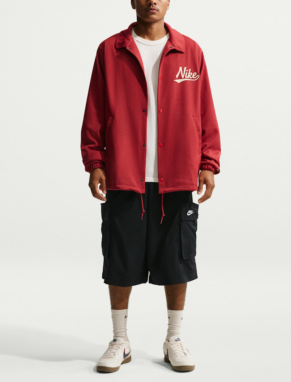 Pantaloncini oversize cargo Nike Sportswear Club IF8542-010 uomo colore Black/(White)