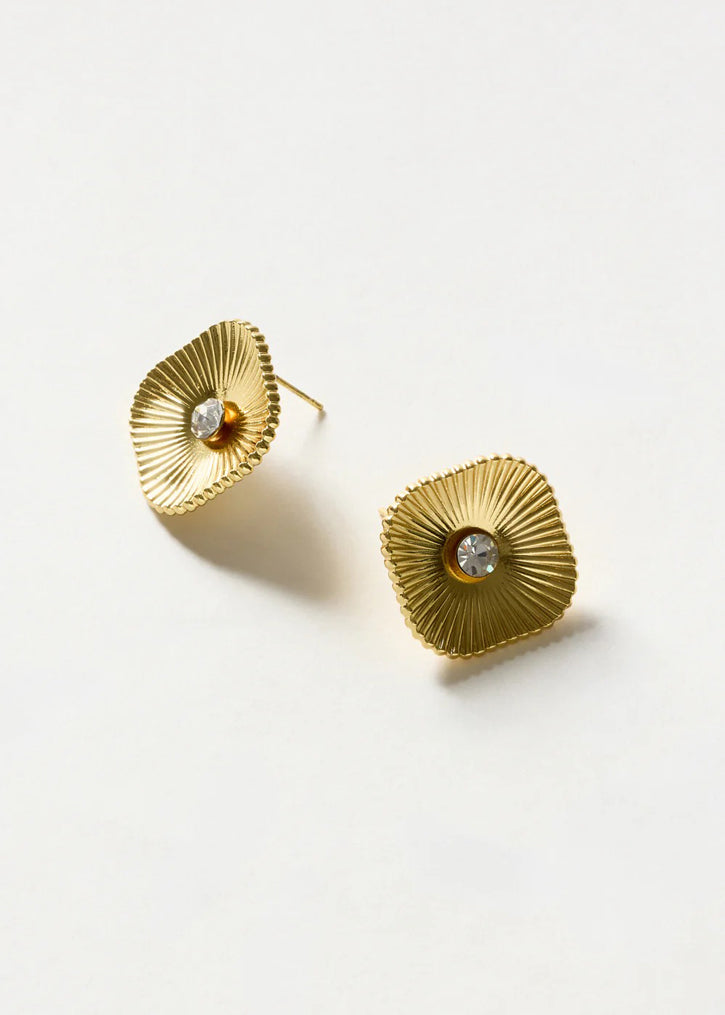 Orecchini Lobo Nalì Squadrati EMOR1846 Oro