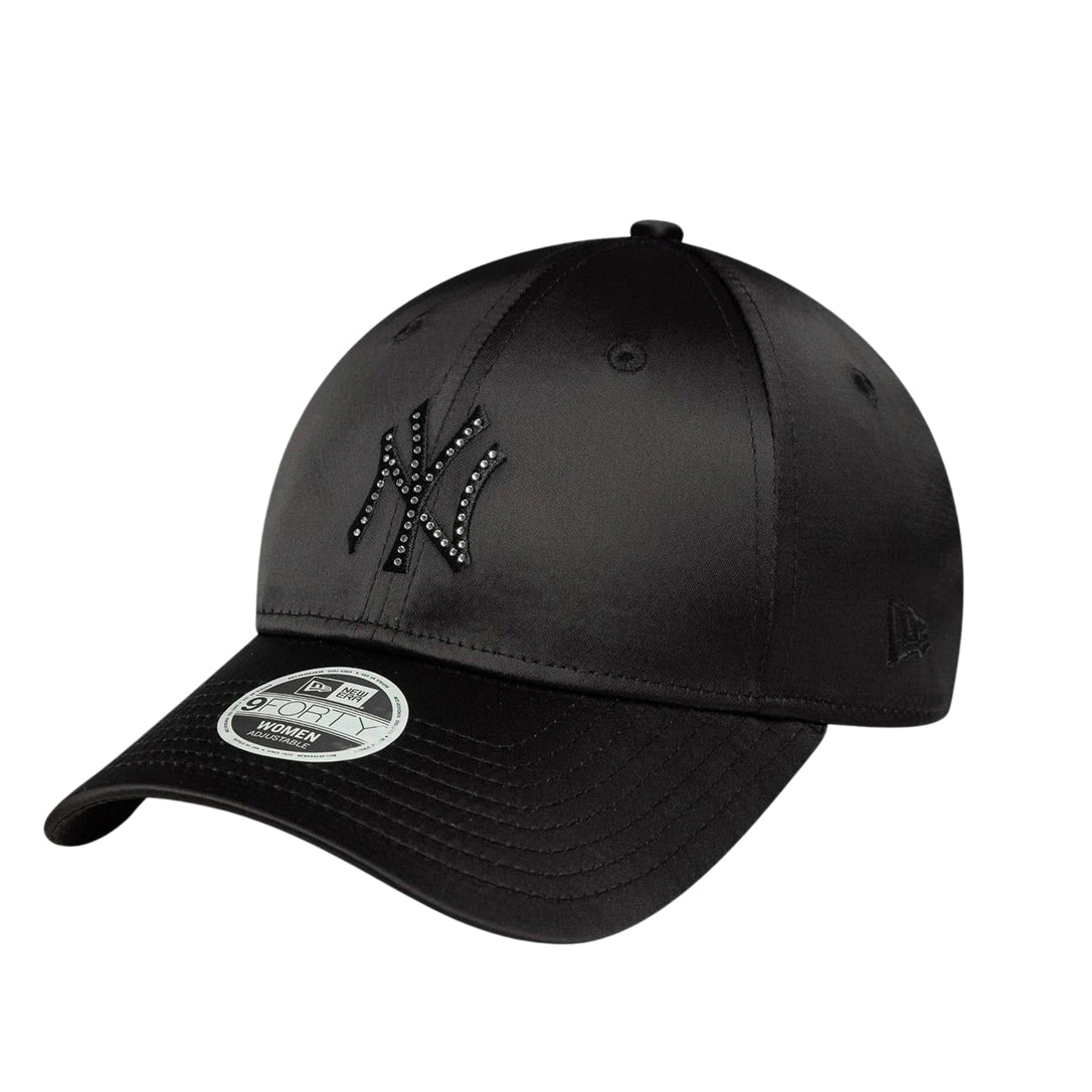 Cappello NEW ERA Satin Rhinestone 9 Forti Neyyan 60691310 Nero Donna