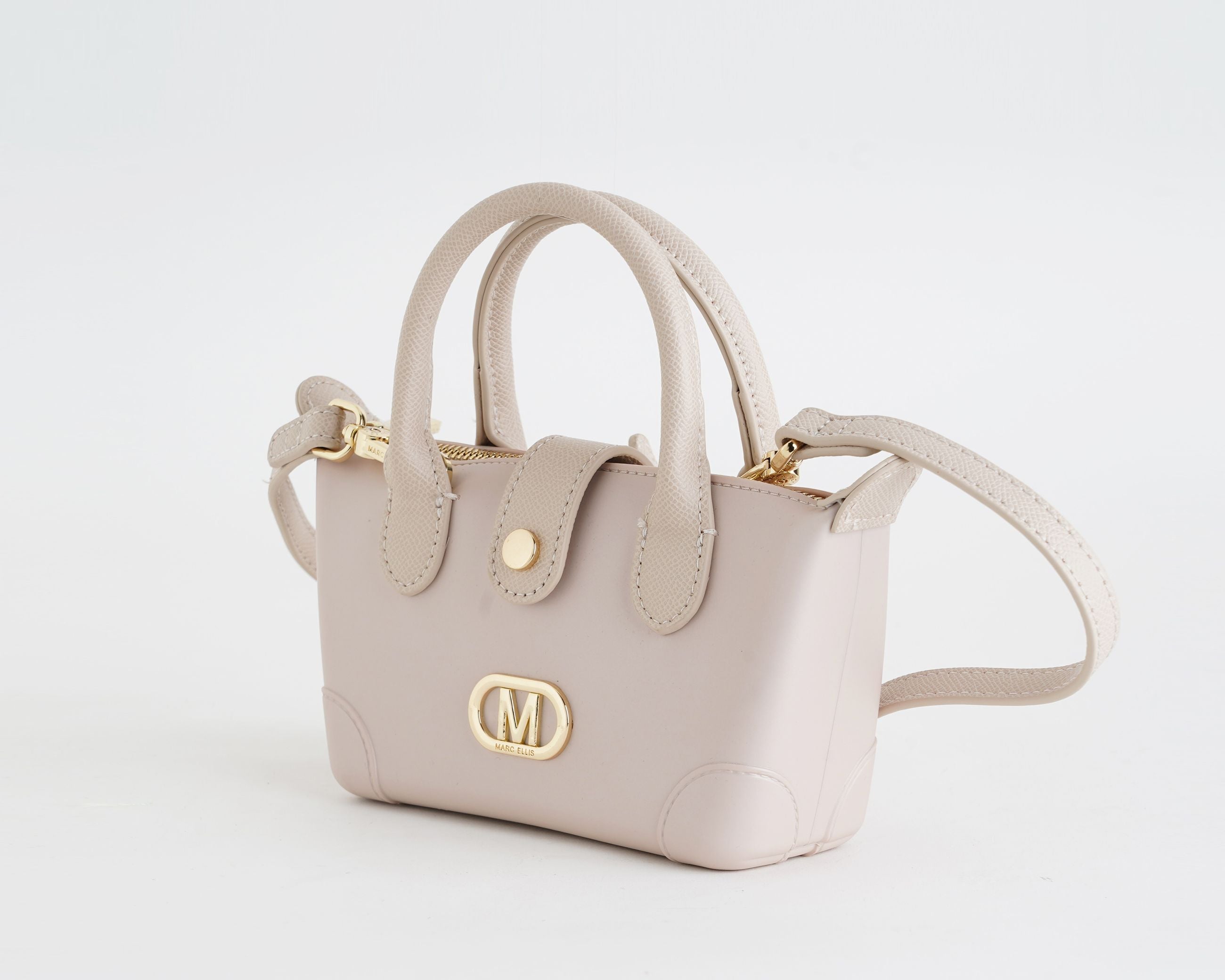 Borsa a mano Marc Ellis Lollipops Light Tan/Light Gold