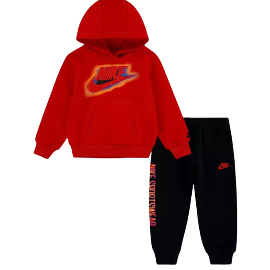 Tuta NIKE felpa+pantalone Fleece Sportswear 86N482 Unisex bambino
