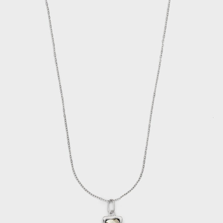Collana con pietra Nalì EMCL1344 Ematite/Argento Donna