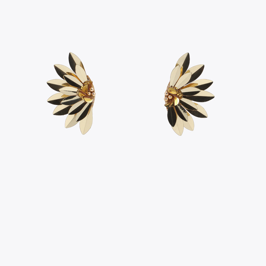 Orecchini a forma di ventaglio con perline Lola Casademunt LS2603029 Oro Donna