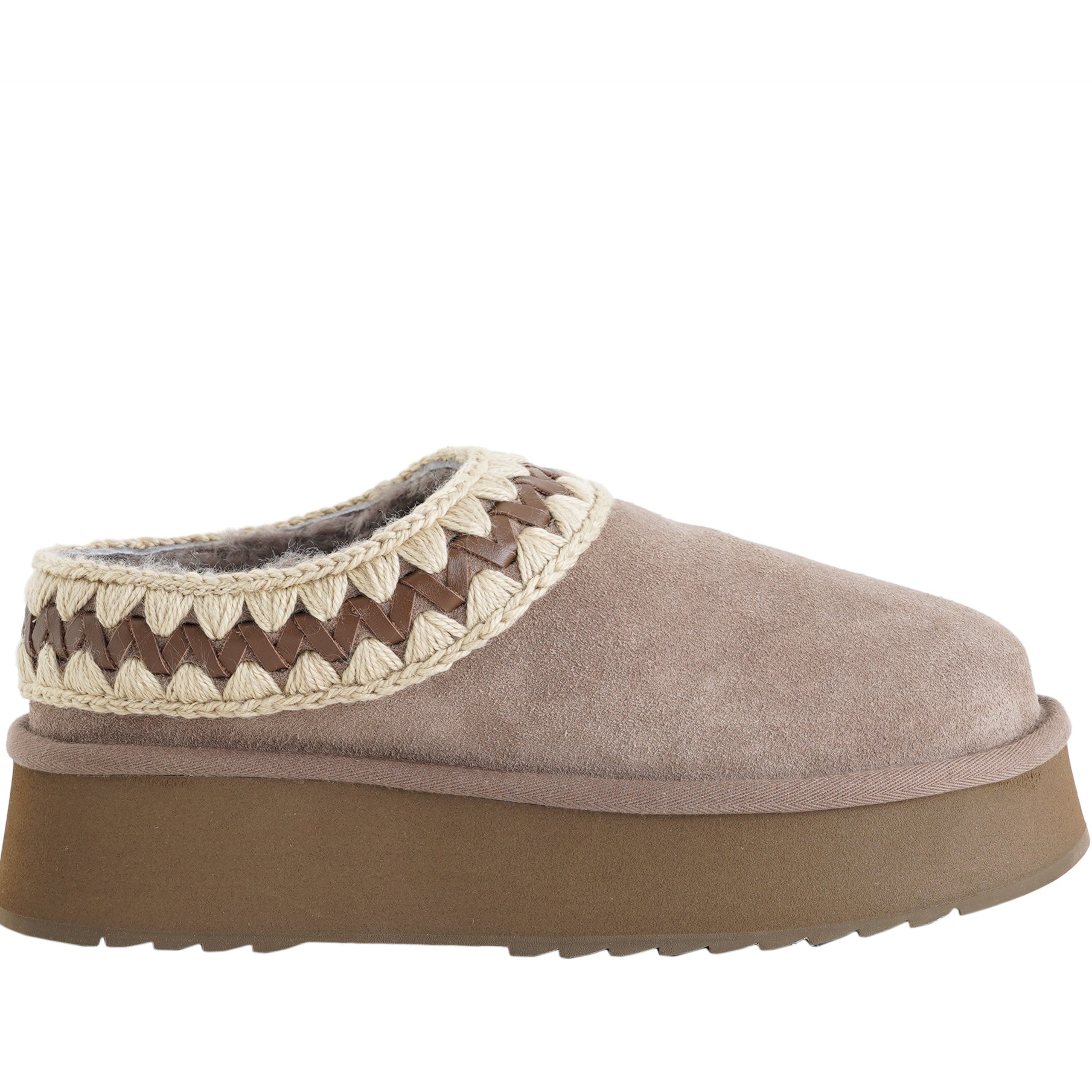 Sabot MOU PLATFORM CLOG SUEDE LEATHER ST MU.FW681009A Donna