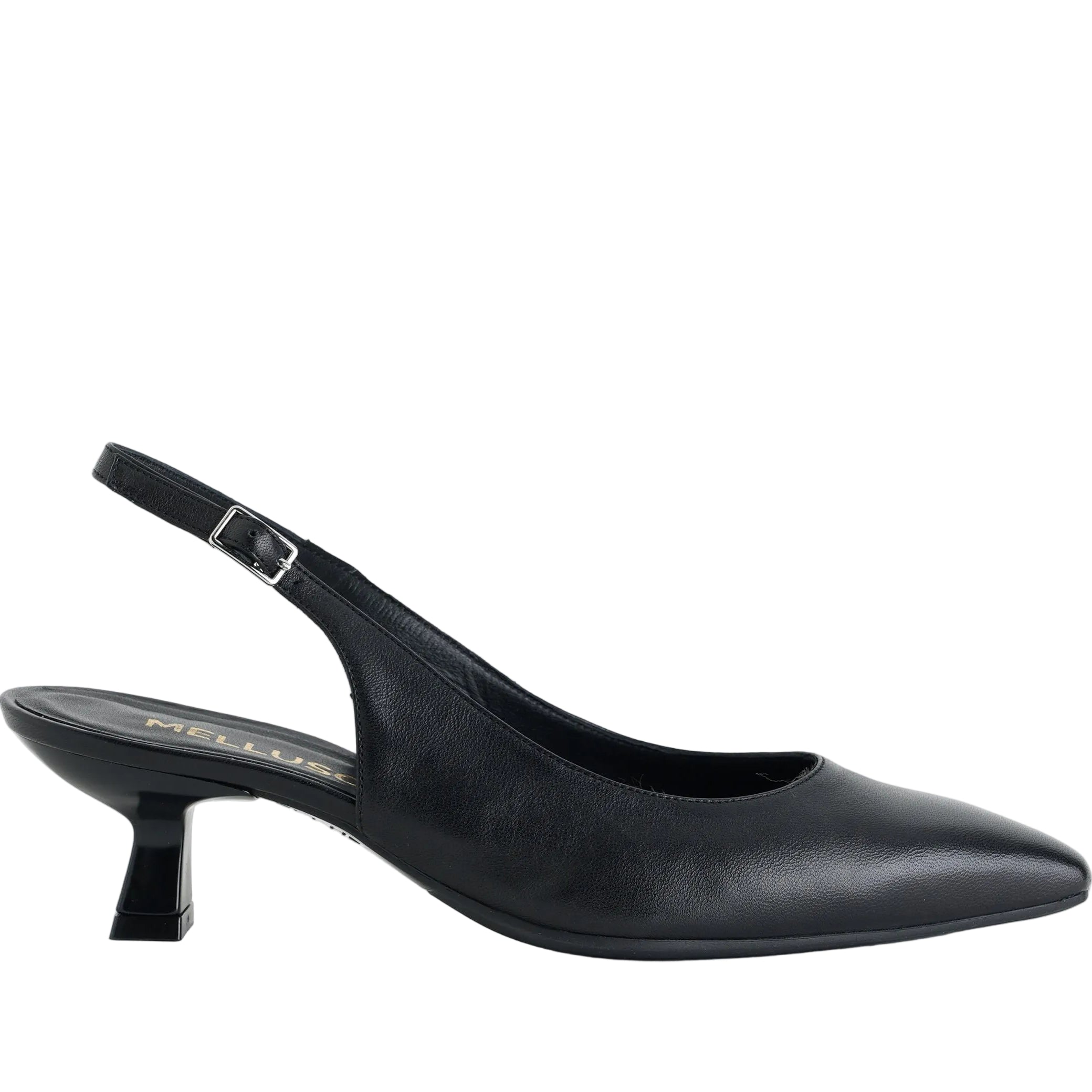 Décolleté slingback Melluso D201 Nero