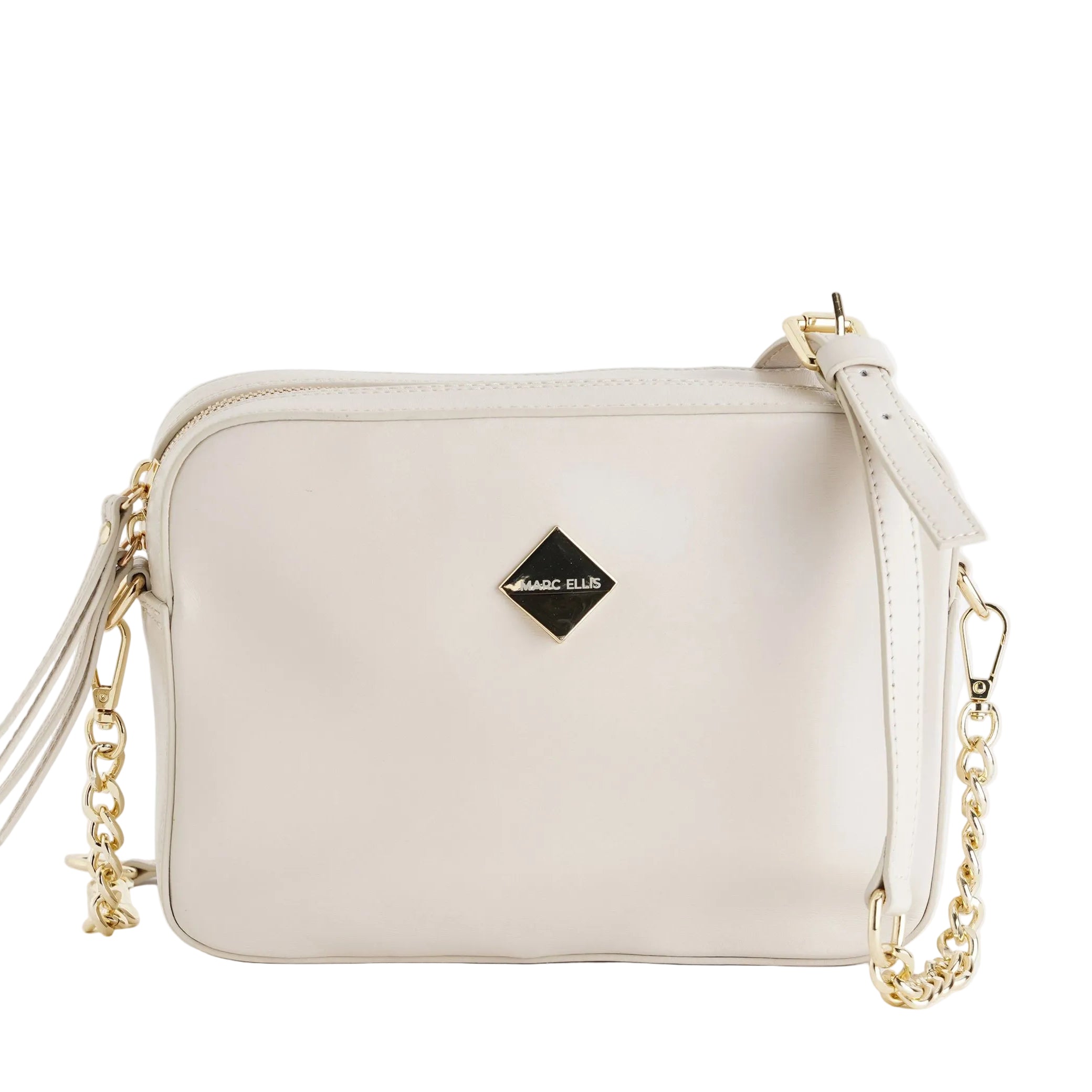 Borsa a tracolla Marc Ellis ELETTRA RH Beige/Gold