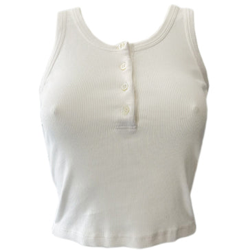 Canotta basic Vicolo UAB0074 Bianco