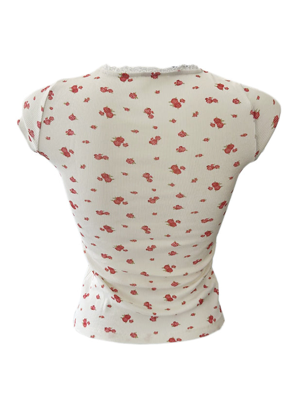 T-Shirt Vicolo UAB0203 Rosso