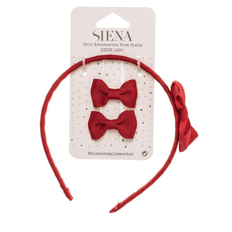 Set fiocco/cerchietto Bambina