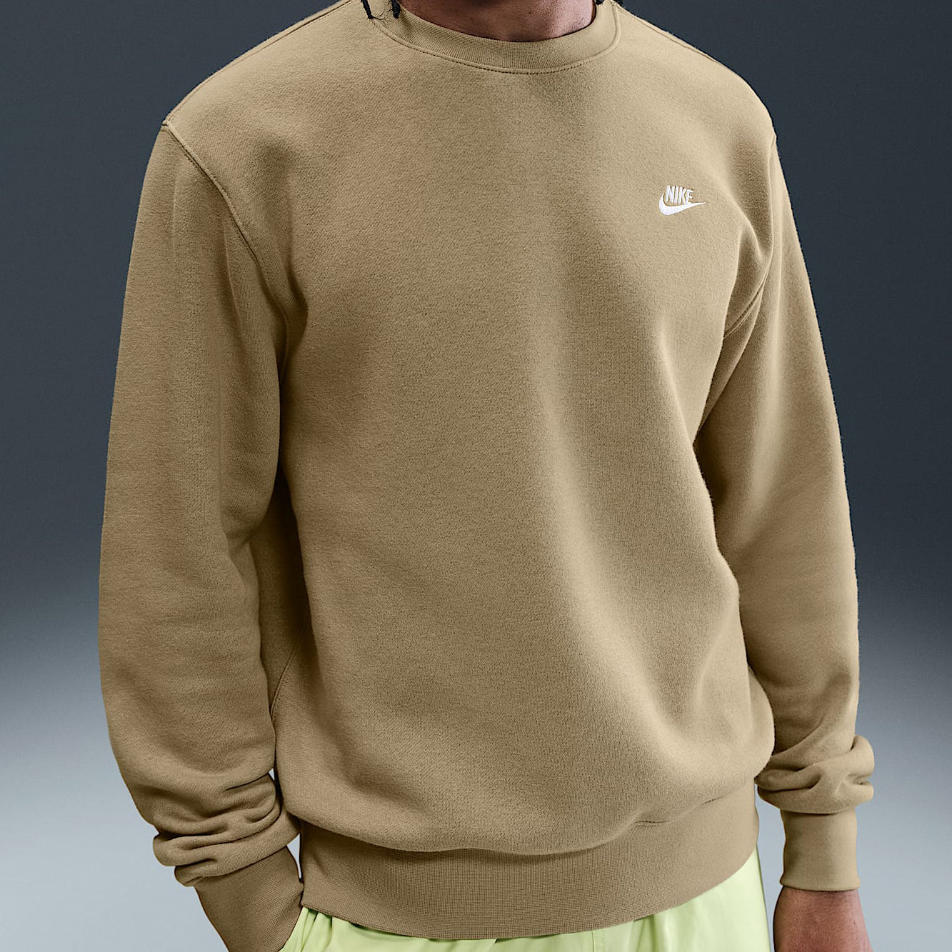 Felpa girocollo Nike Club FN3886 297 Uomo