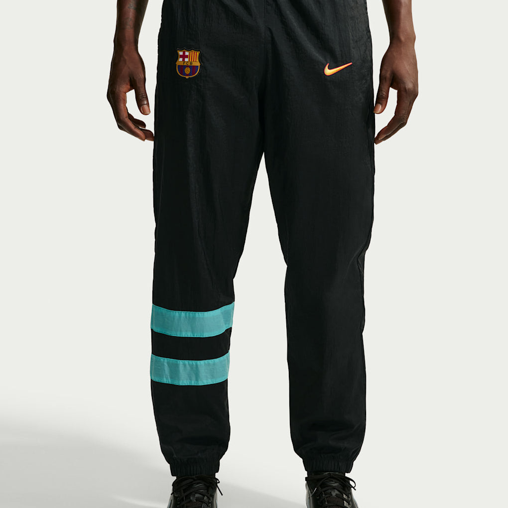 Pantalone Nike Repel i96 FC Barcelona IO4328-010 Black/Green Uomo