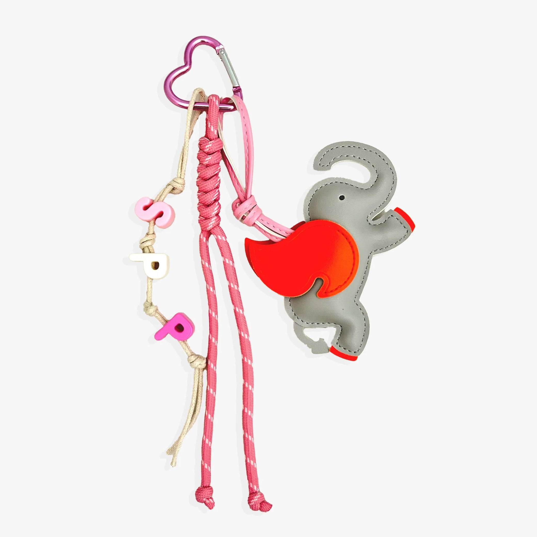 Charms Sécret Pon-Pon SPP 03 Rosa Donna – portachiavi o charm per borsa, colore Pink