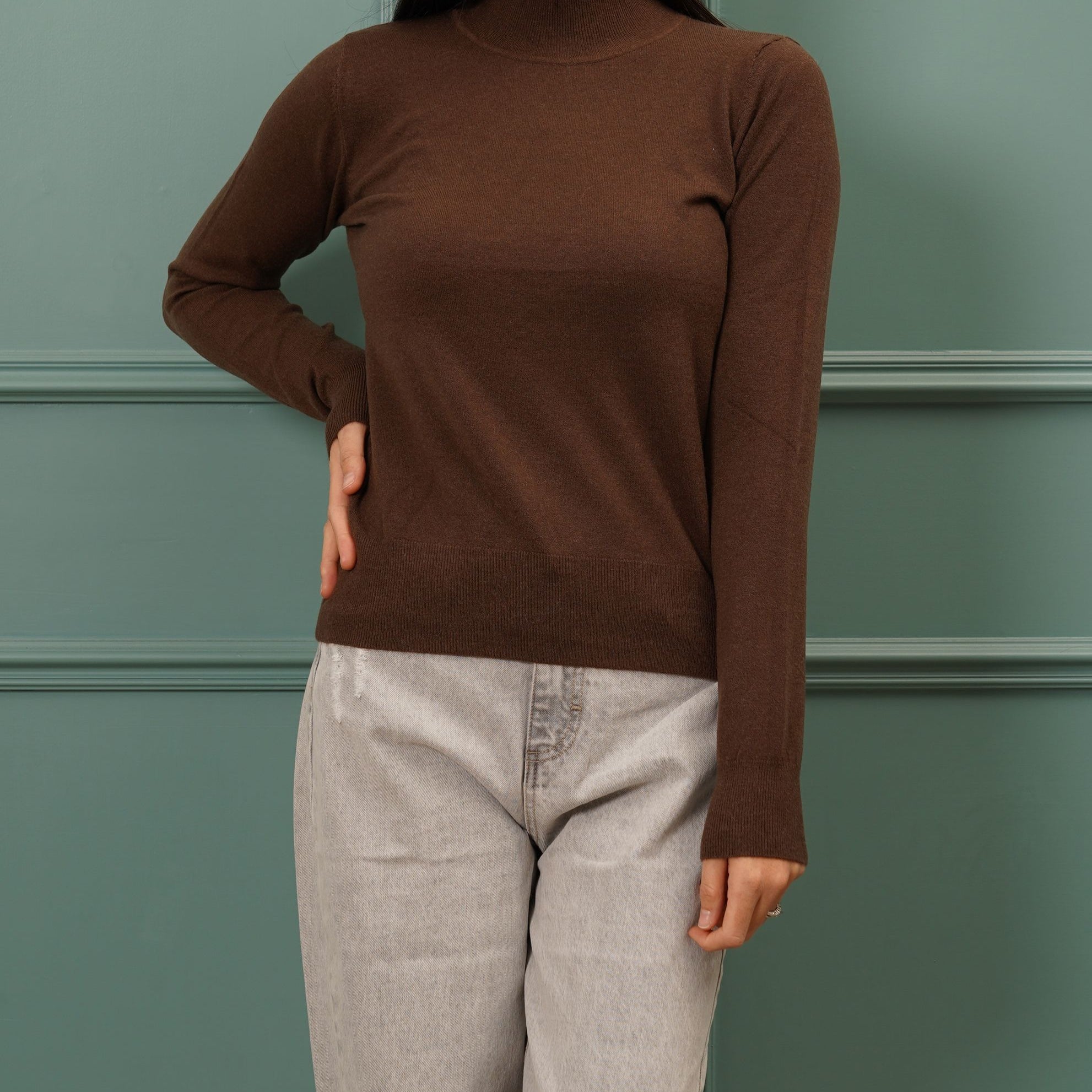 Maglia accollata BB GLAMOUR JN1009 Donna