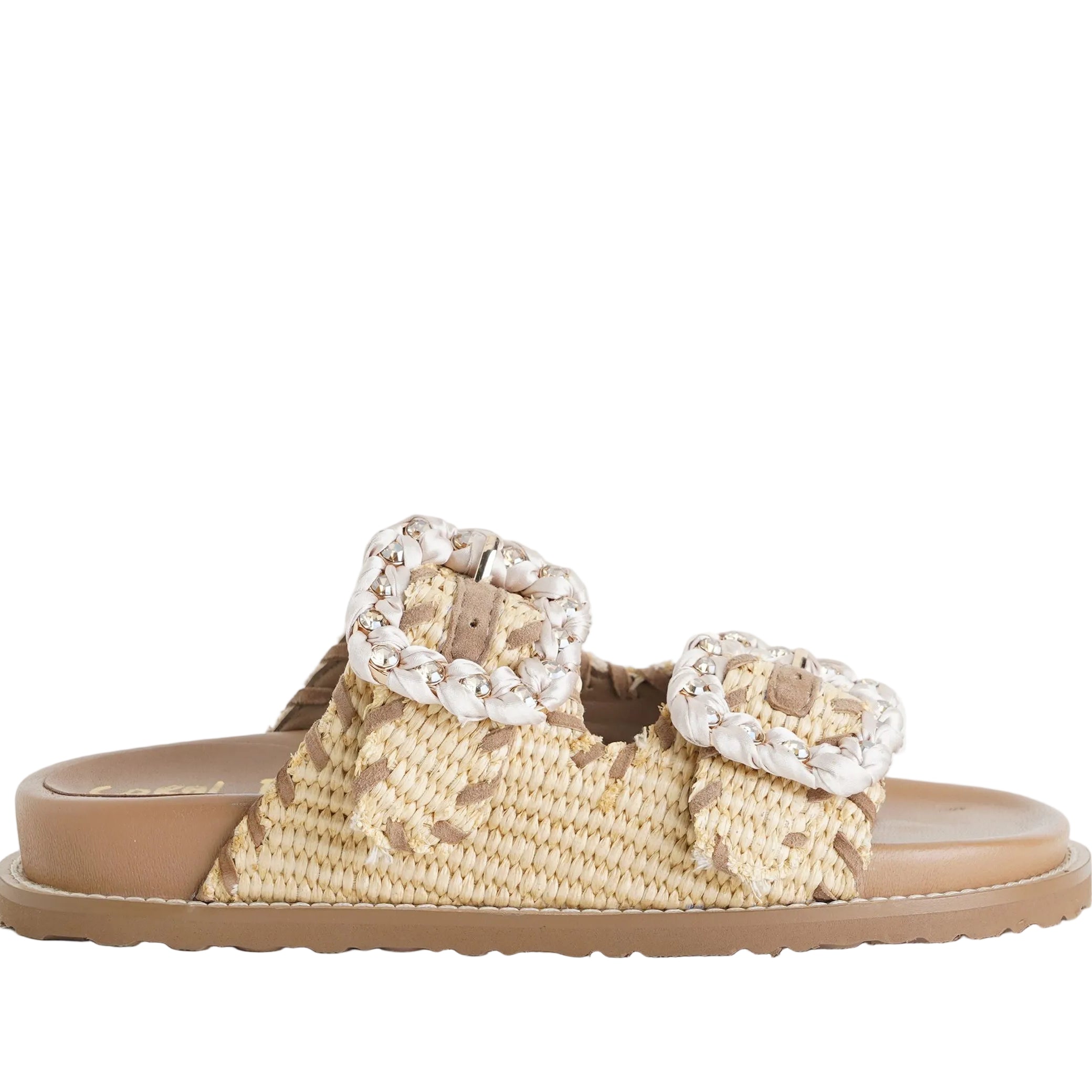 CORAL BLU CB.K226.02 Sandalo in rafia Natural