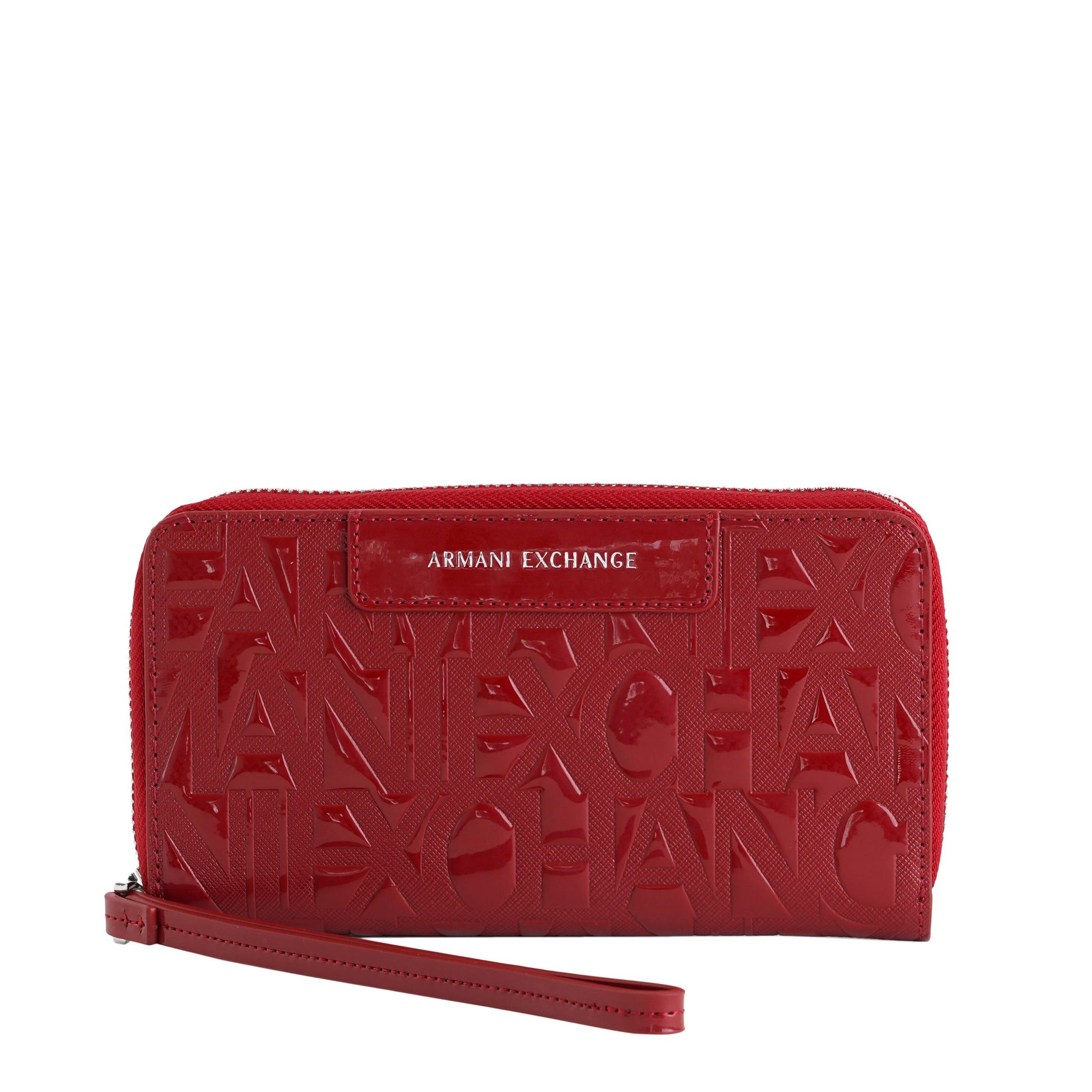 Portafoglio ARMANI EXCHANGE LIZ PATENT ZIP AROUND XW001606AF17290 Donna